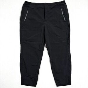 Athleta Pants Womens 18 Trekkie North High Rise Jogger Black Performance Stretch